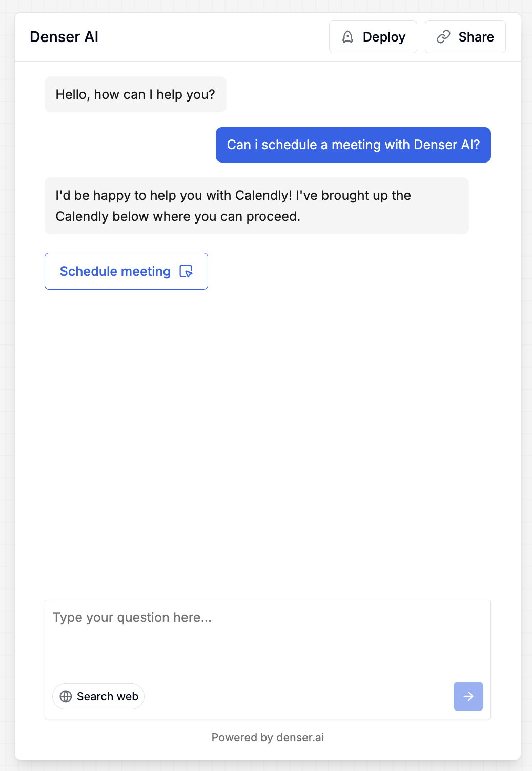 Chatbot Actions