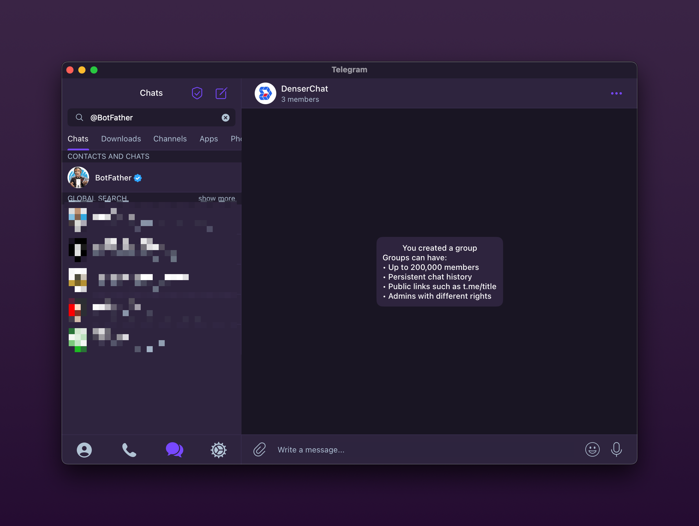 Telegram BotFather