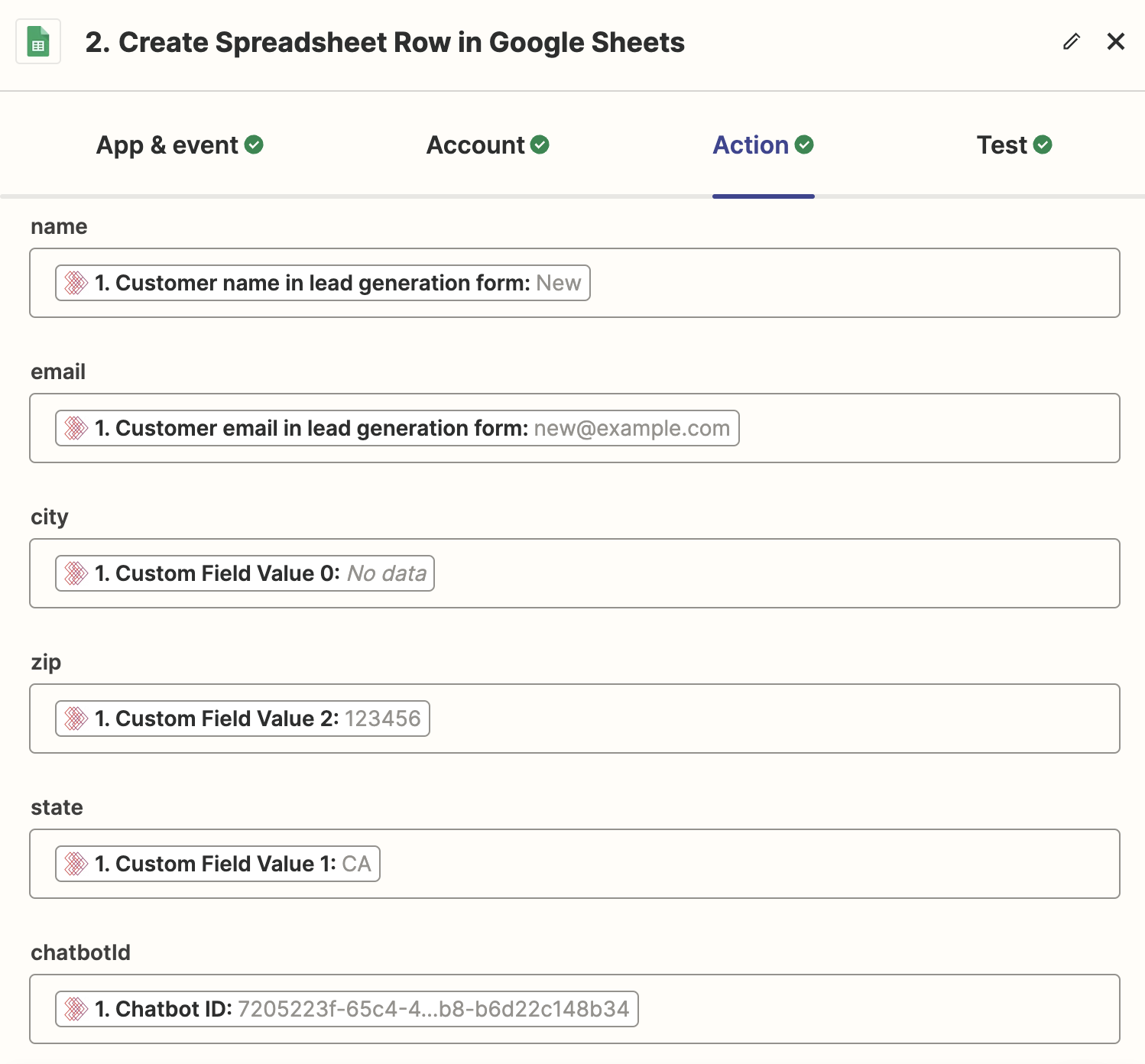 Use Custom Field Value