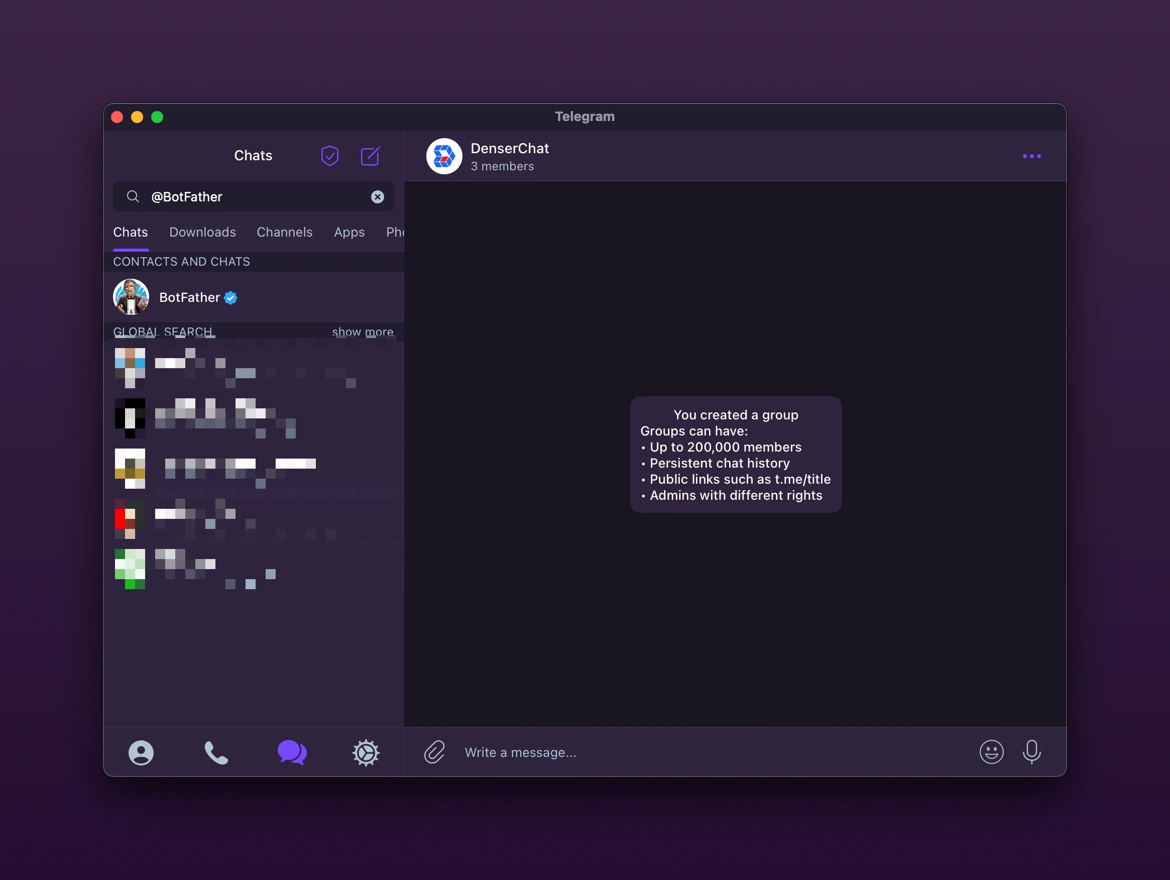 Telegram BotFather